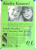 Original 2000 Kinder Konzert German Concert Posters